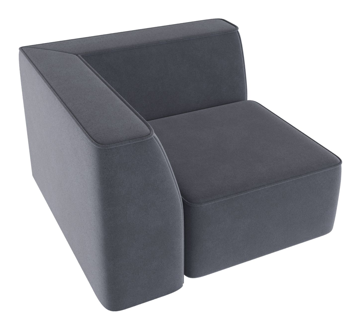 Диван Нафанаил ,серый
